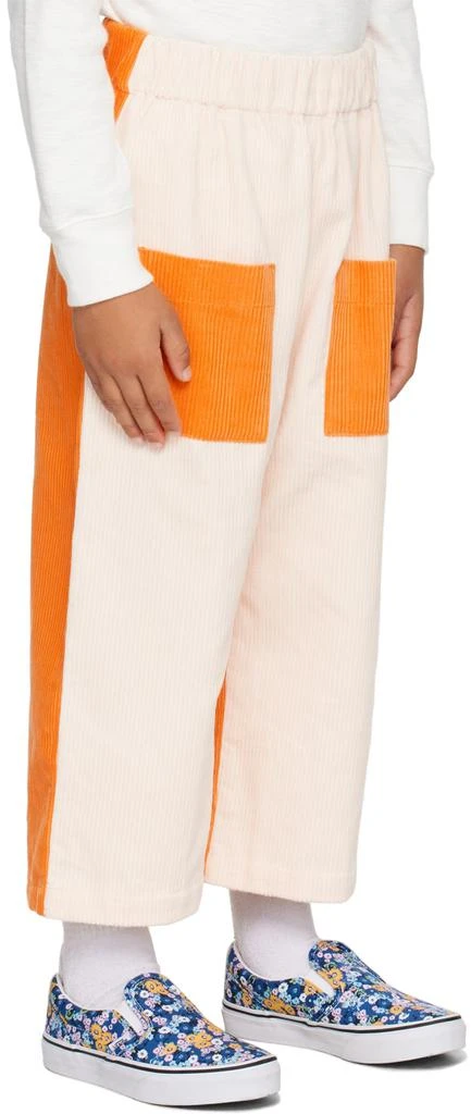 The Animals Observatory Kids Orange 
Beige Emu Trousers 2
