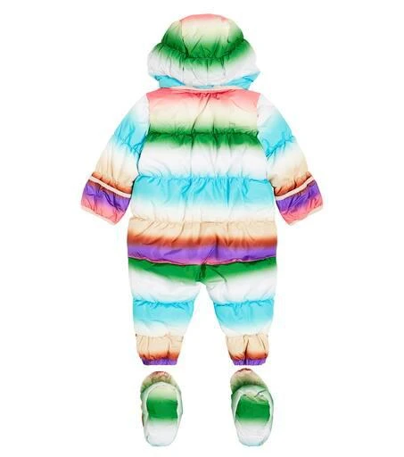 MOLO Baby Hebe striped snowsuit 4