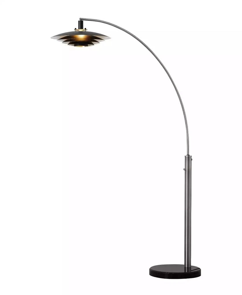 NOVA of California 83" Metal Rancho Mirage 1 Light Arc Floor Lamp