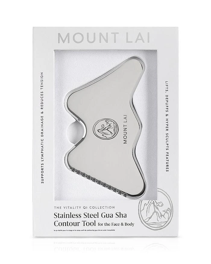 Mount Lai Vitality Qi Stainless Steel Gua Sha Contour Tool 1