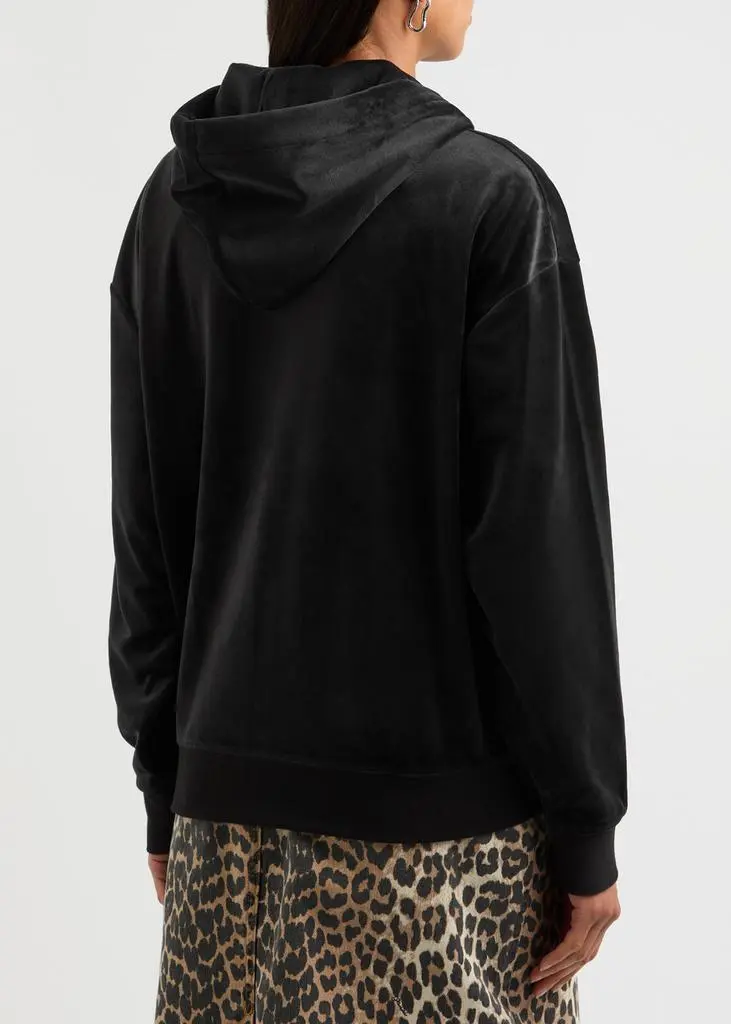 Juicy Couture Halan hooded velour sweatshirt 3
