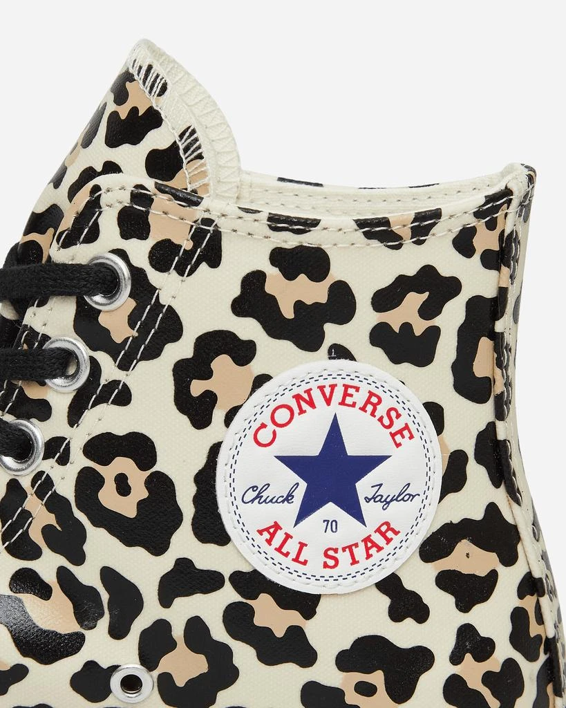 Converse Chuck 70 Glow-In-The-Dark Leopard Print Sneakers Egret 6