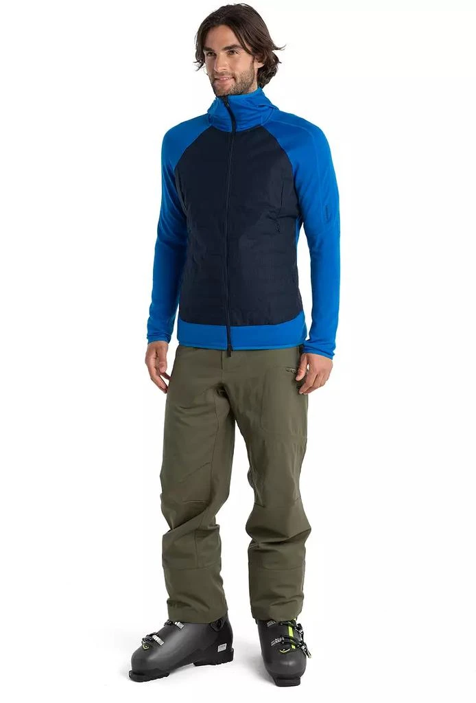 Icebreaker icebreaker Men's Merino Quantum Hybrid Long Sleeve Full Zip Hoodie 2