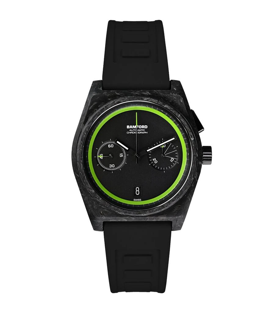 Bamford London Carbon Fibre B347 Glow Watch 41.5mm 1