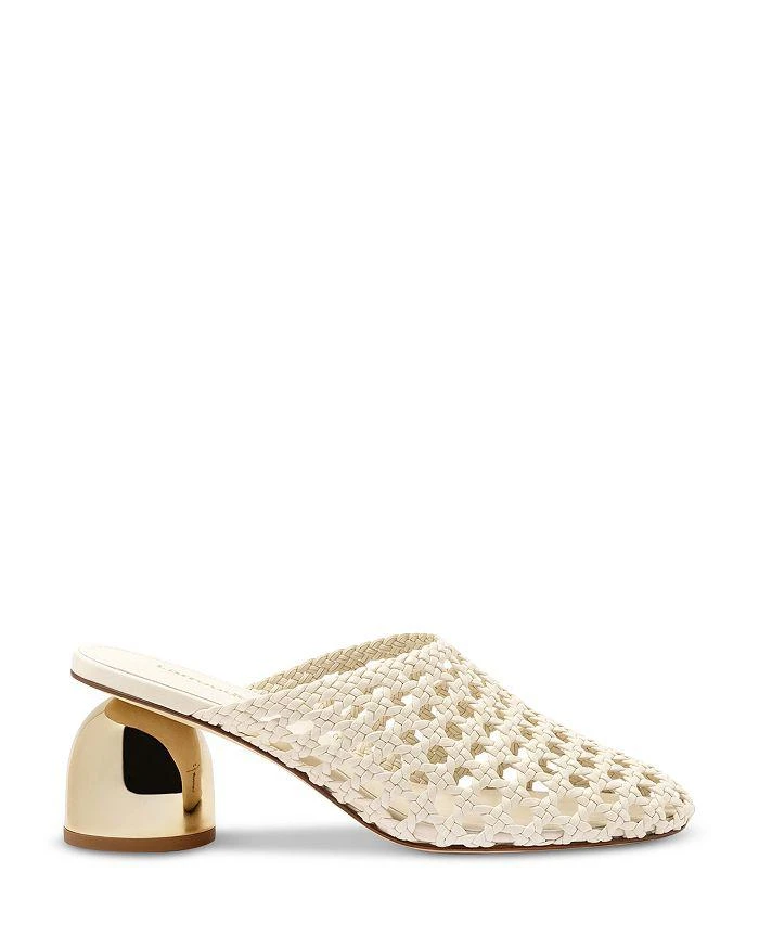 Larroudé Women's Dew Drop Macrame Mule Pumps 1