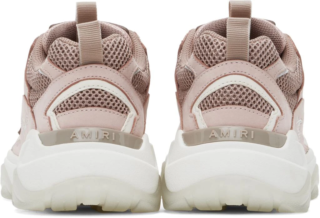 AMIRI White & Pink Bone Runner Sneakers 2