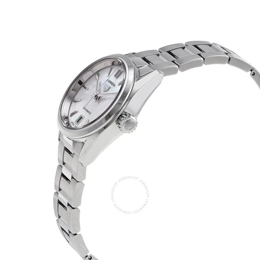 Tag Heuer Carrera Automatic White Mother of Pearl Dial Ladies Watch WBN2410-BA0621 2