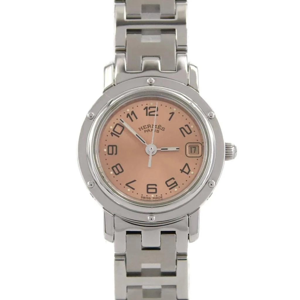 Hermes Stainless Steel Wristwatch (Pre-Owned)