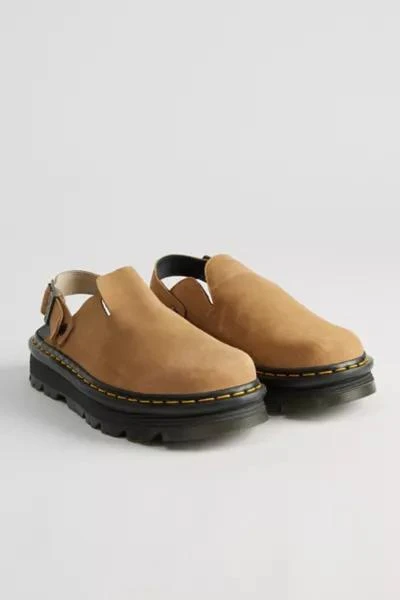 Dr. Martens Dr. Martens Zebzag Suede Platform Mule 2