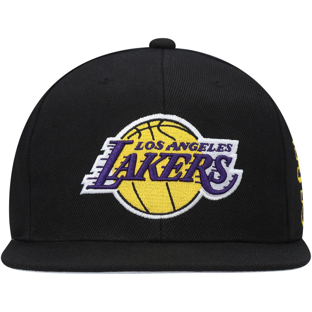 Mitchell & Ness Mitchell & Ness Lakers Area Code Snapback Hat - Men's