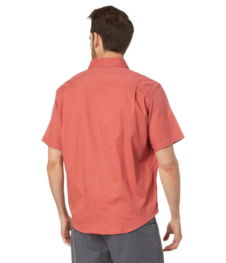 L.L.BEAN Lakewashed Camp Shirt Short Sleeve Traditional Fit 2
