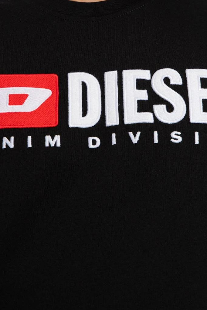 Diesel T-isco-div Logo Printed Tank Top 4
