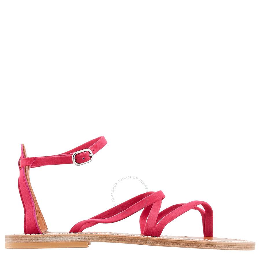 K. Jacques Epicure Strappy Flat Sandals