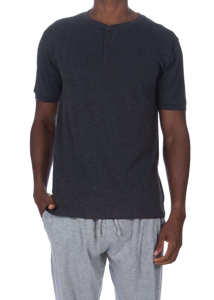 Unsimply Stitched Super Soft Short Sleeve Henley