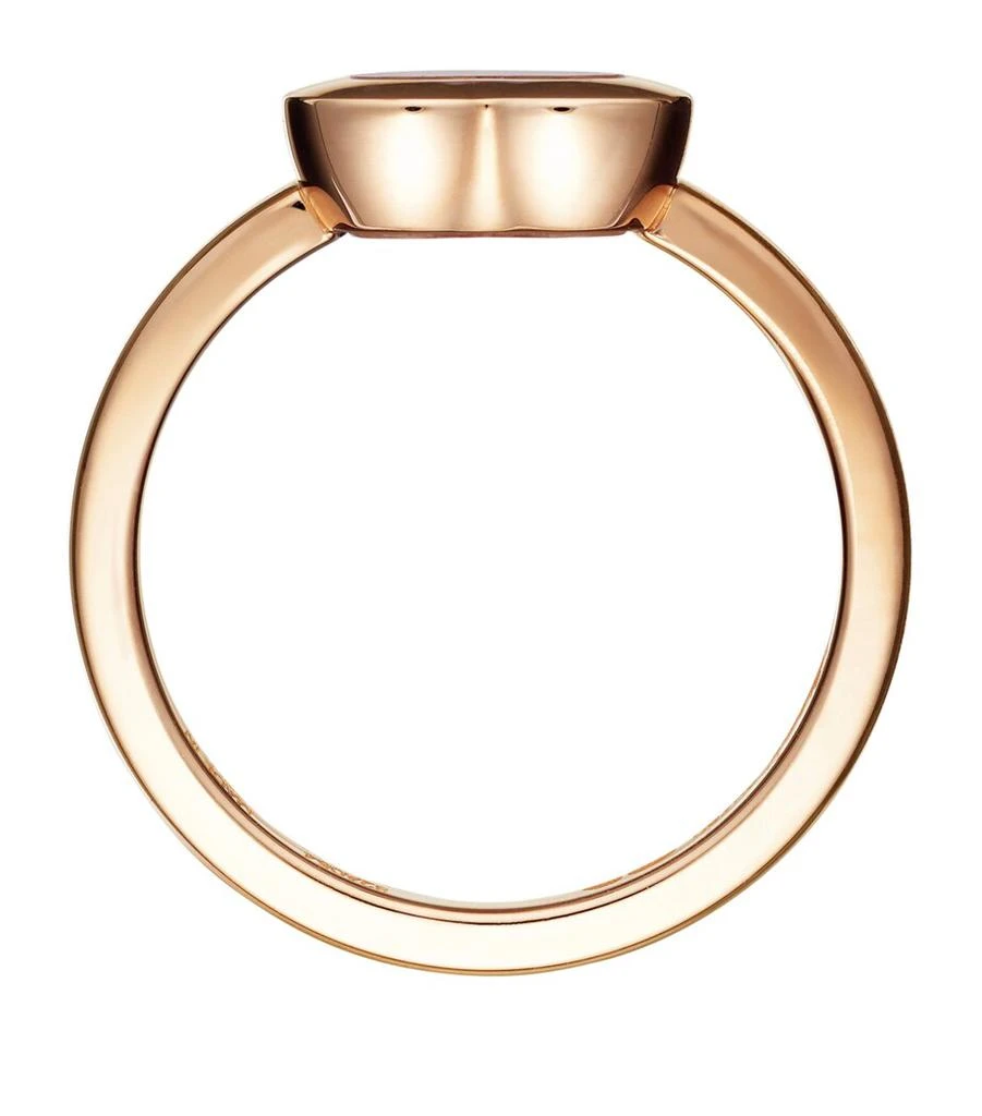 Chopard Rose Gold and Diamond Happy Diamonds Icons Ring 2