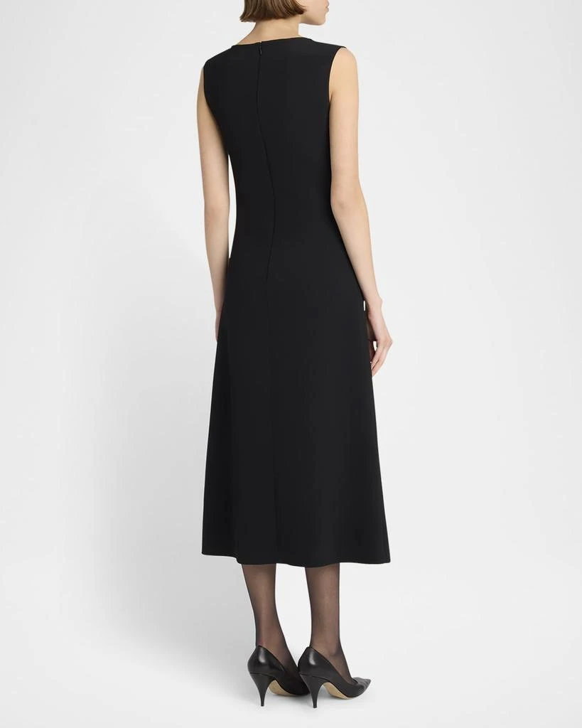 The Row Amor Sleeveless A-Line Midi Dress 5