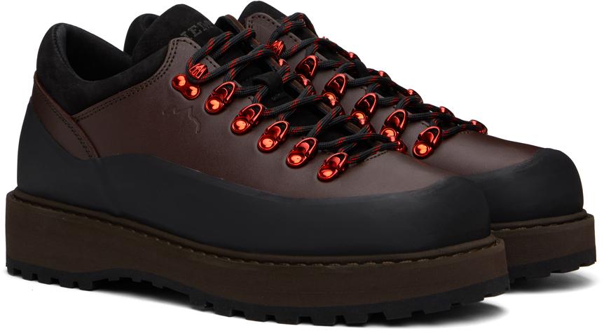 Diemme Brown & Black Cornaro Gomma Oxfords - Business Casual