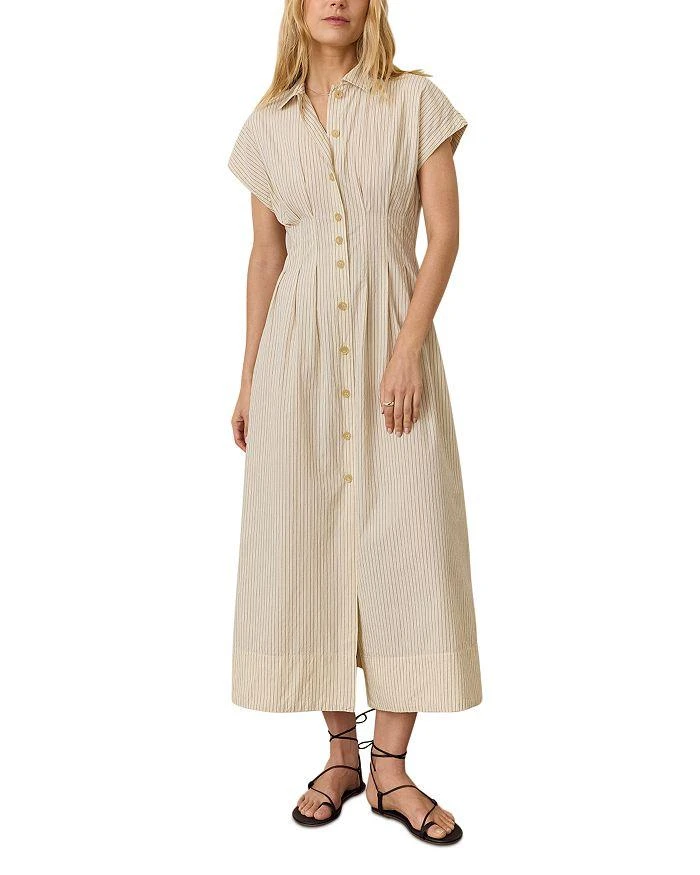 Marine Layer Marina Layer Nova Midi Shirt Dress 4