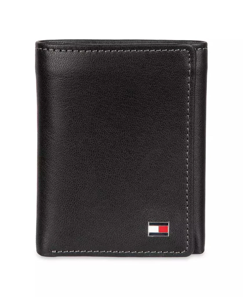 Tommy Hilfiger Men's Hidden Zipper Trifold RFID Wallet 1
