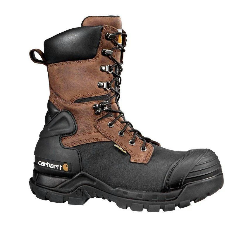 Carhartt Men'S 10-Inch Pac Safety Toe Work Boot Medium/Wide Width 1