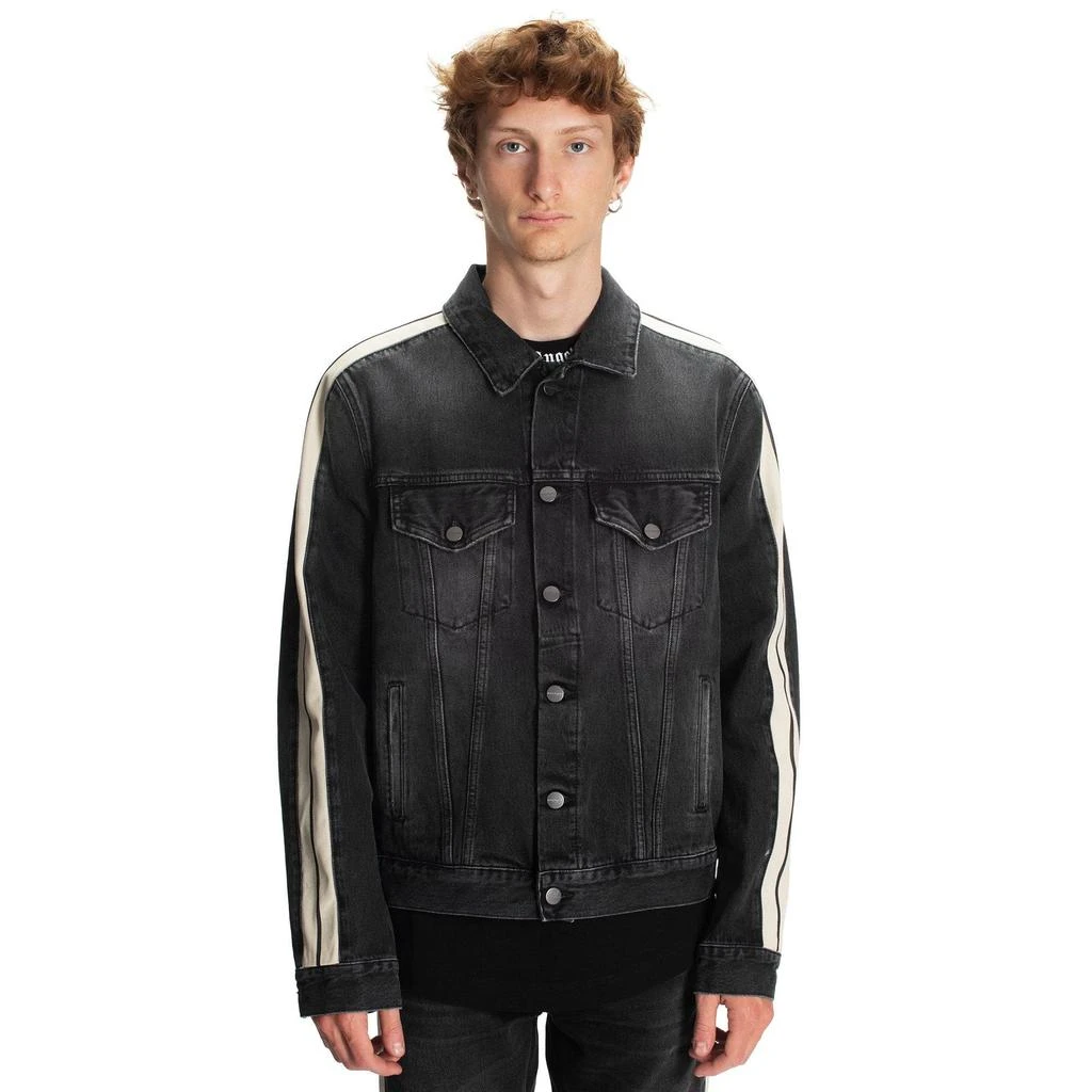 Palm Angels Denim track jacket 1