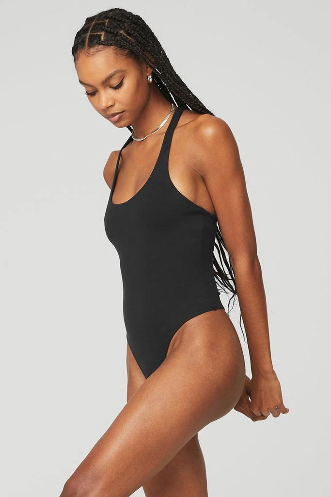 Alo Sleek Back Bodysuit - California Sand 3