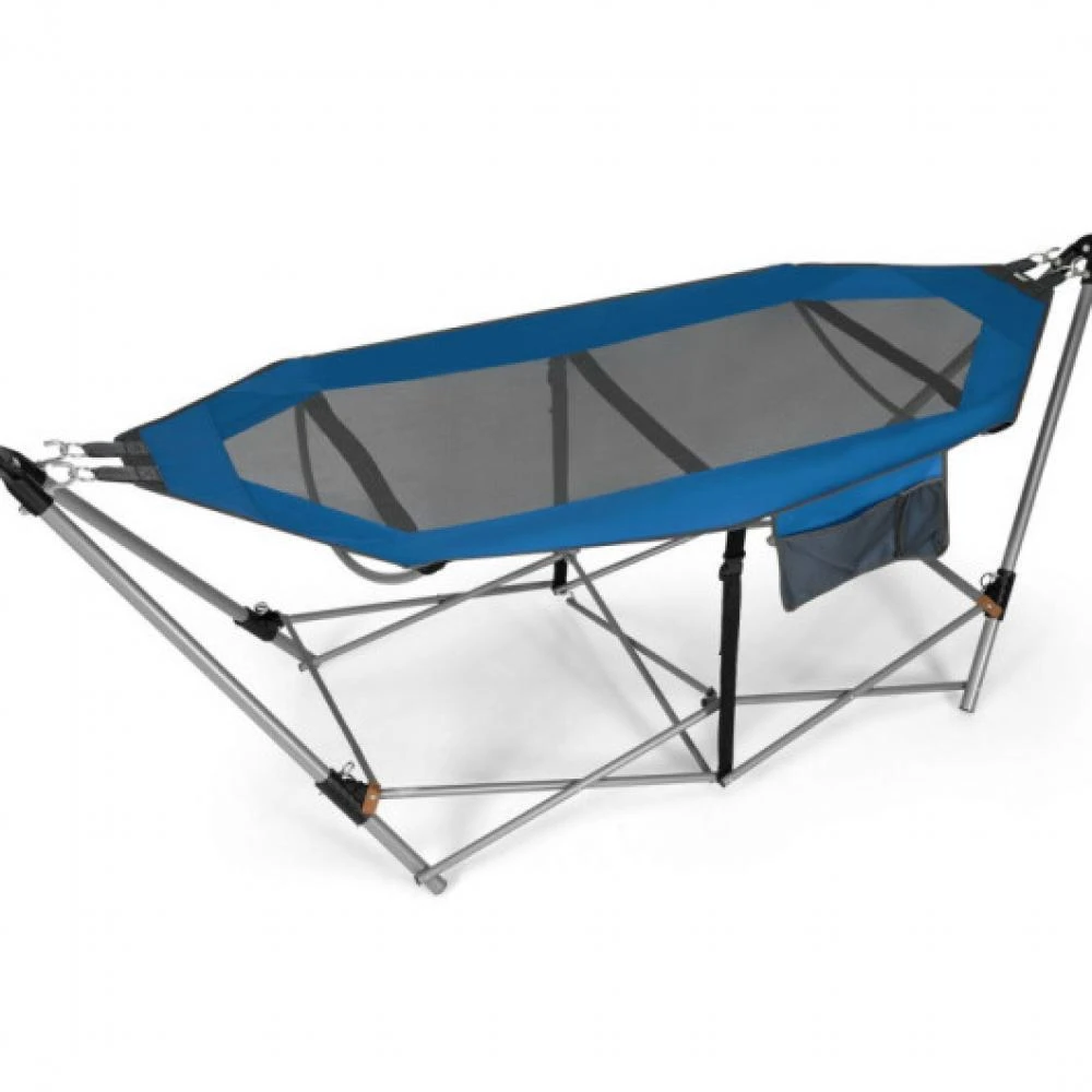 Hivvago Portable Folding Hammock with Hammock Stand-Turquoise 9