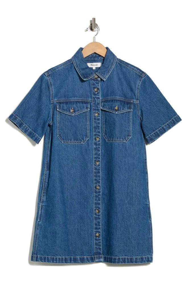 Madewell Oversize Denim Mini Shirtdress 3