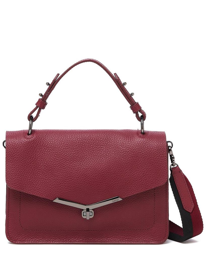 Botkier New York Valentina Flap Leather Satchel