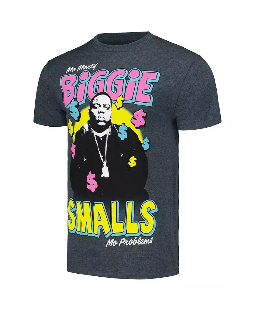 Merch Traffic Men's and Women's Heather Charcoal Notorious B.I.G. Mo Money Mo Problems T-shirt