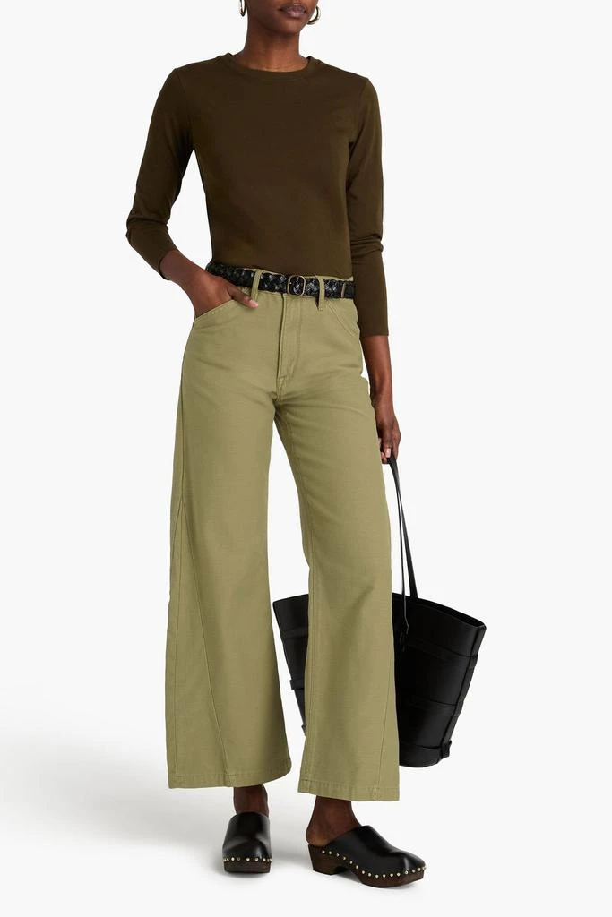 FRAME High-rise wide-leg jeans 2