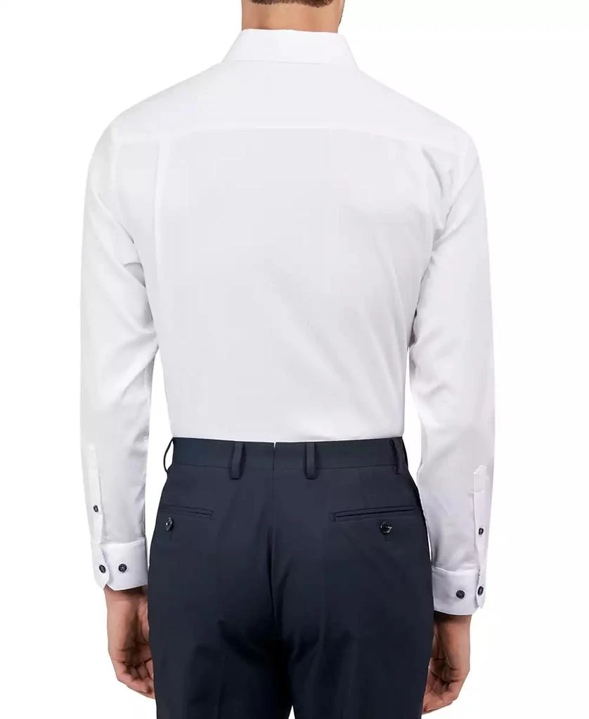 Society of Threads Men's Solid Texture Dress Shirt 2