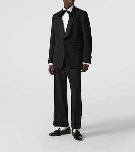 Valentino Bowow bow-detail leather loafers 2