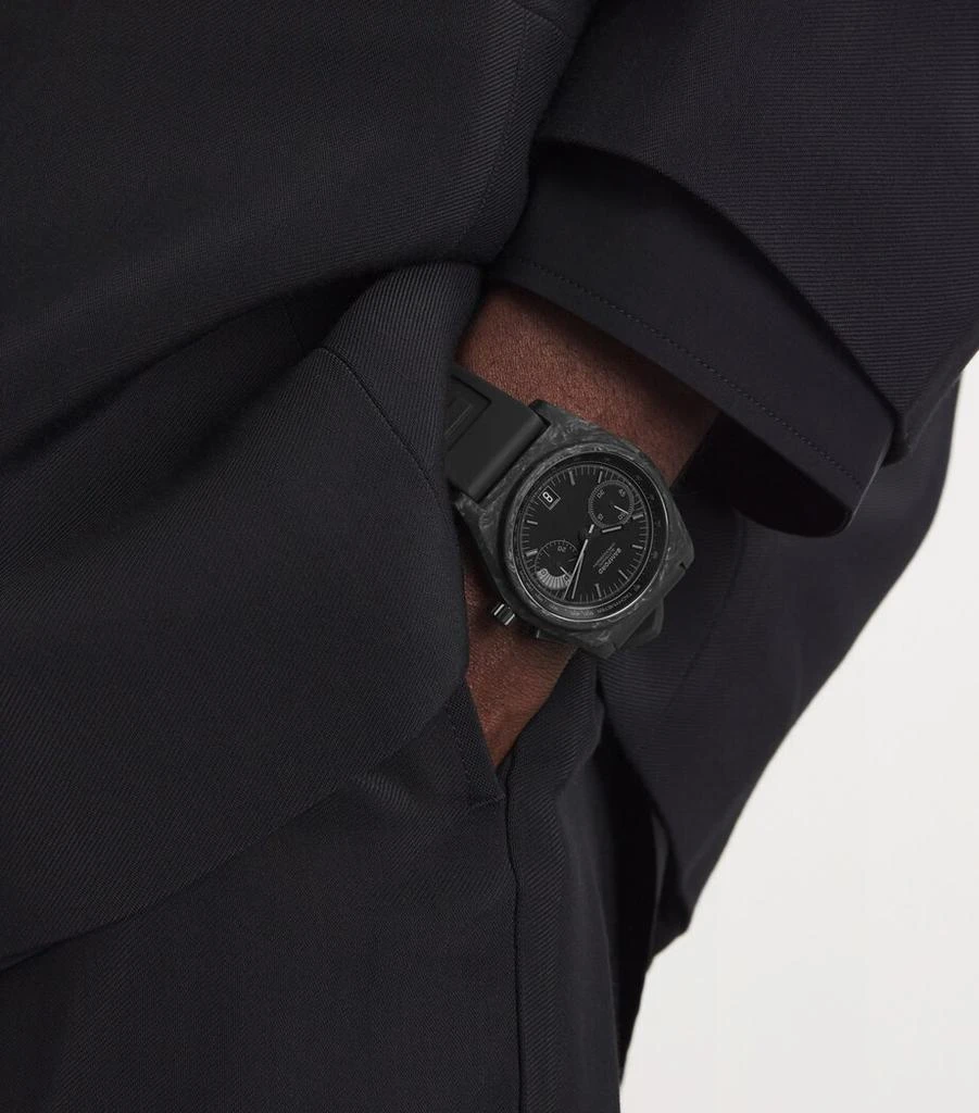 Woolrich Forged Carbon B347 Watch 41.5mm 2