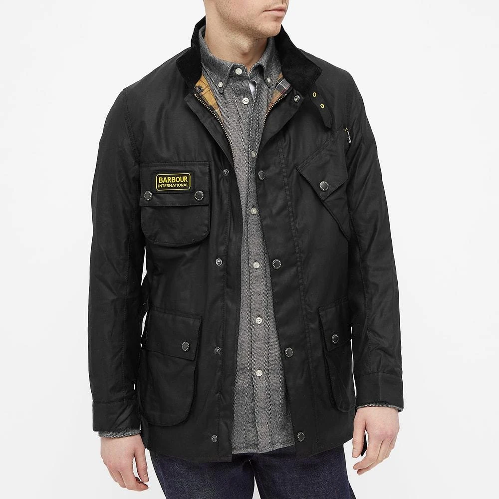 Barbour Barbour International Slim International Wax Jacket 7
