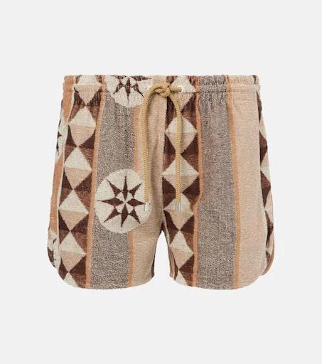 Loewe Paula's Ibiza printed terry shorts 1