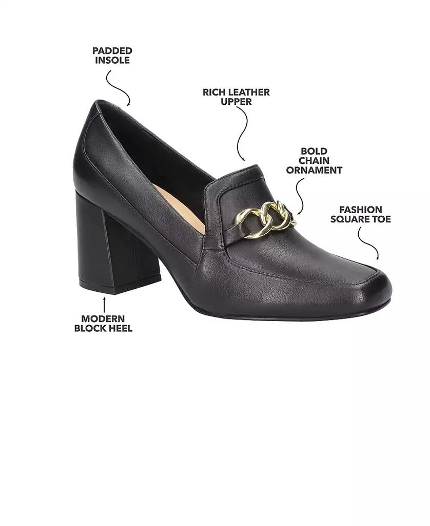 Bella Vita Women's Tam Square Toe Pumps 8