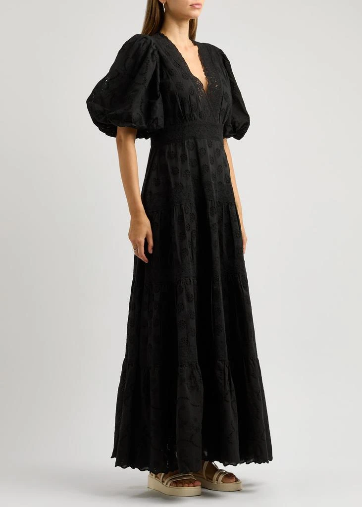 BYTIMO Embroidered cotton maxi dress  2