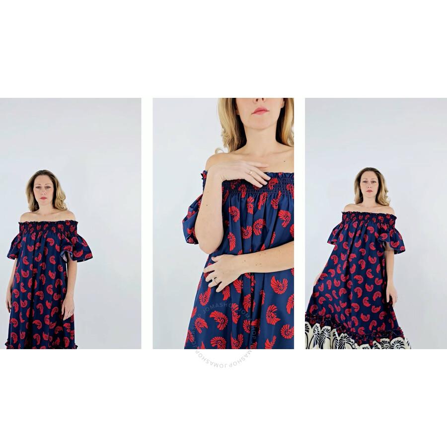 LA DOUBLE J Pigmy Palm Capalbio Dress