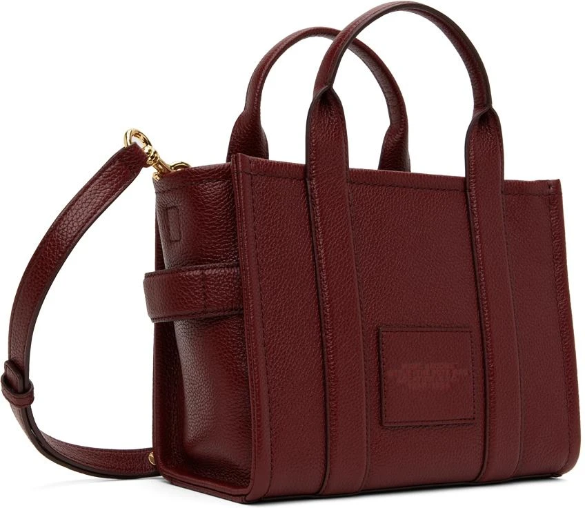 Marc Jacobs Burgundy 'The Leather Small' Tote 3