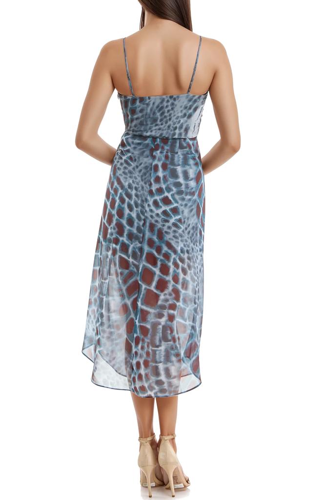 Socialite Ruched Cami Midi Dress