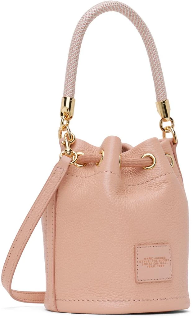Marc Jacobs Pink 'The Leather Mini Bucket' Bag 3