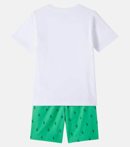 Ralph Lauren Printed cotton jersey pajama set 2