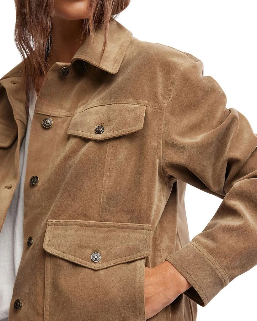 Free People Night Ranch Faux Leather Jacket 5
