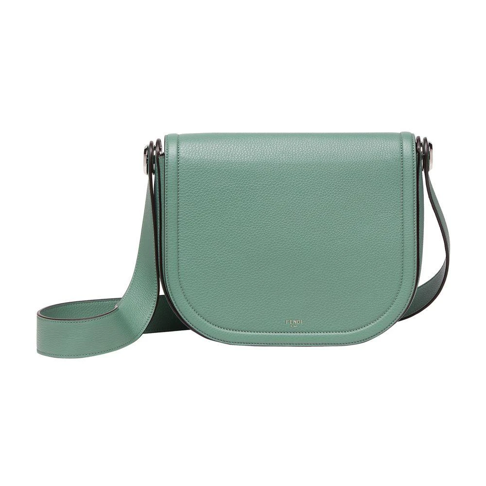 Fendi Fendi Roma Leather Chiodo Messenger 7