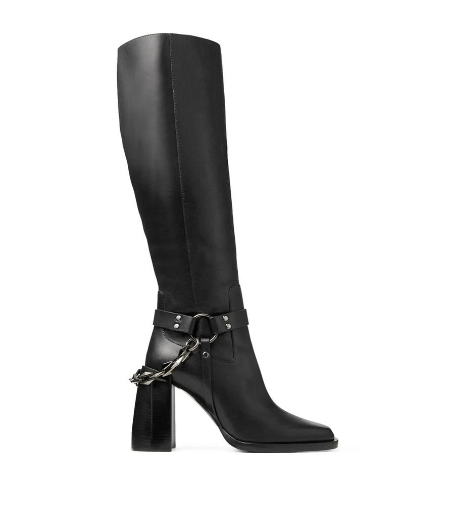 Isabelle 95 Leather Knee-High Boots – On Sale Now with Up to  display picture 1