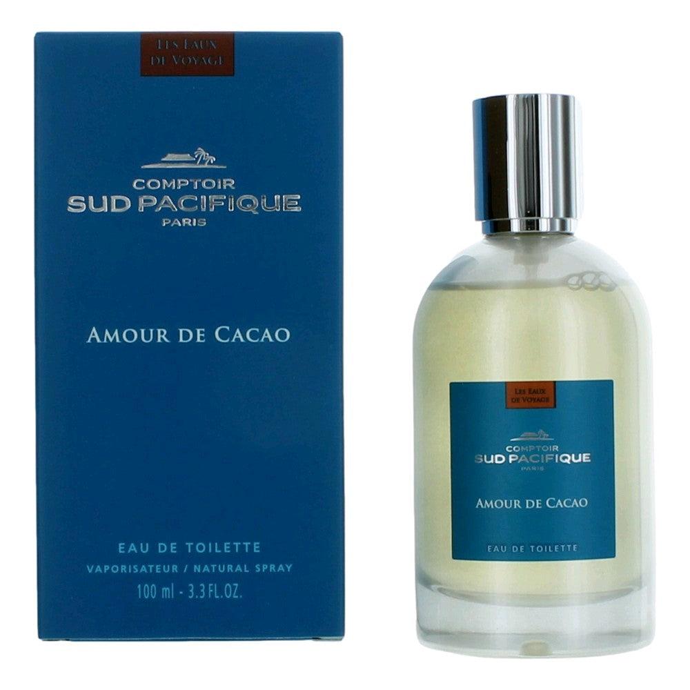 COMPTOIR SUD PACIFIQUE 2pcs Amour De Cacao by , 3.3 oz Eau De Toilette Spray for Women
