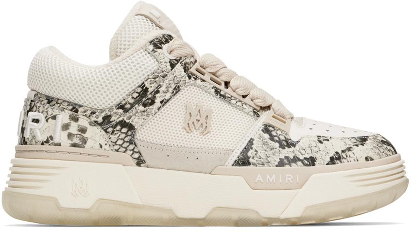 AMIRI MA ランナー2 スニーカー スエード&メッシュ 快適性 AMIRI Blue MA Runner Sneakers - Casual Shoes - BeyondStyle