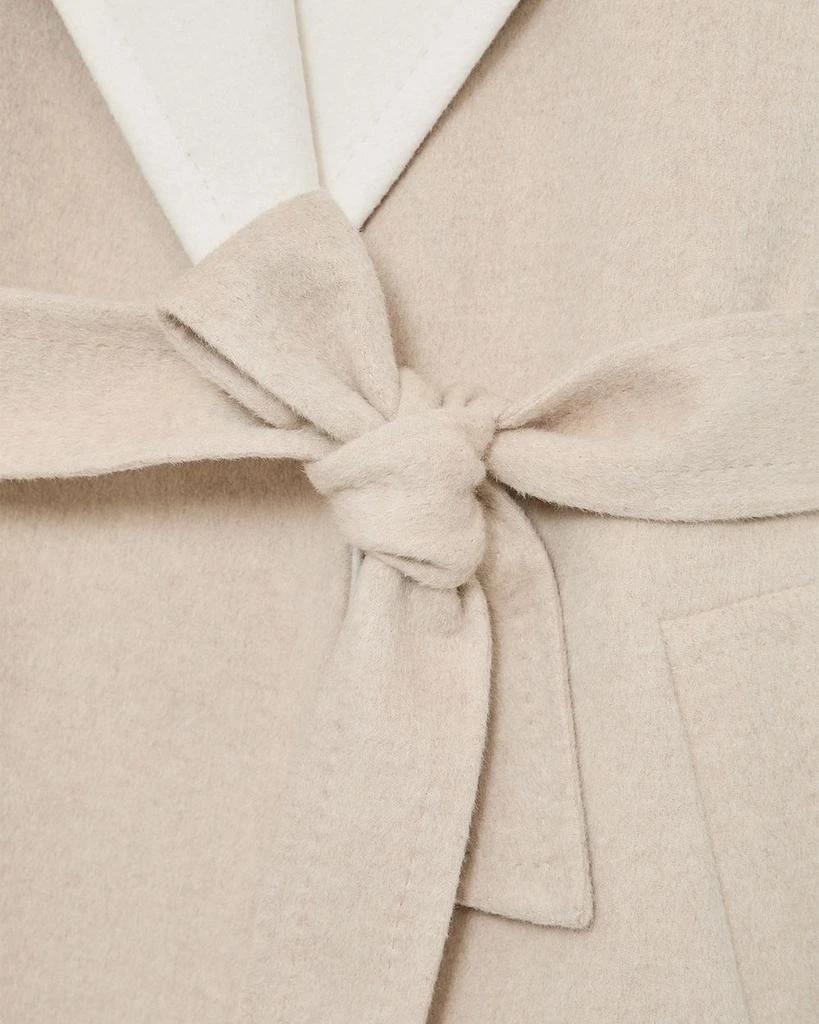 REISS Marcela Two Tone Blindseam Coat 5