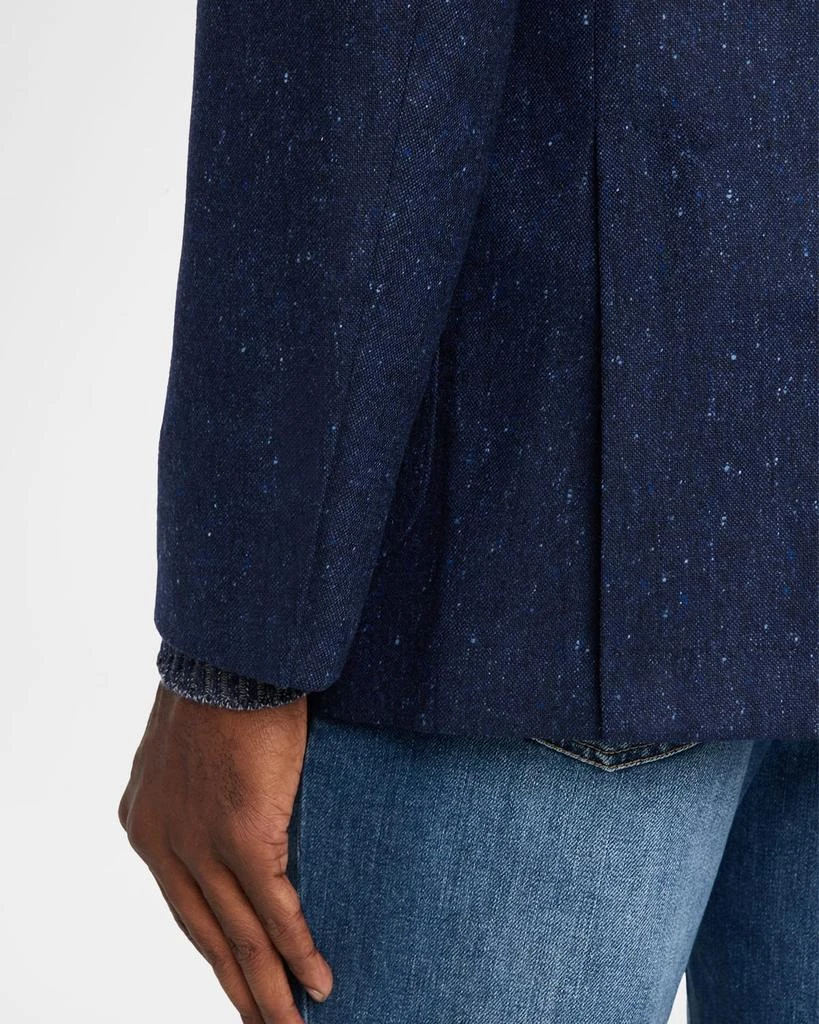 Brunello Cucinelli Men
s Flecked Donegal Sport Coat 8